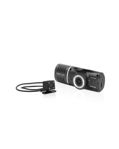 Minolta 3-Channel 1080p Dash Rear Camera with 2.45 Inch LCD, 170 Degrees Lens AOV, 1MP Photo, MNCD245T