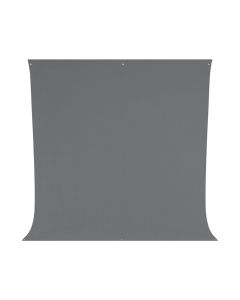 Westcott 9 ft.x10 ft. Wrinkle-Resistant Backdrop for Large Group Portraits, High-Key Images, Neutral Gray