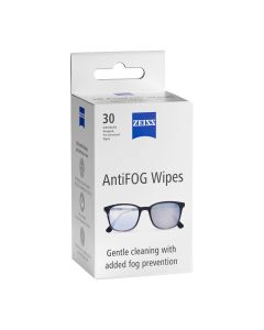 ZEISS Anti-Fog Lens Wipes for Gentle Cleaning, Safe & Premoistened, Individually Packaged, 30- Pack