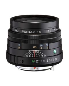Pentax HD FA 77mm f/1.8 Limited Full-Frame Lens, K-Mount, Autofocus, HD & SP Coating, Black