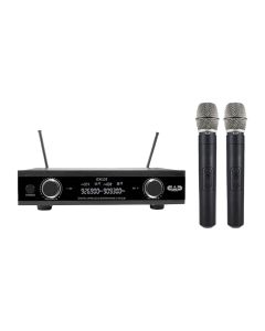 CAD Audio GXLD2HH Dual Wireless Handheld Mic System, 2 Supercardioid Mics, 2-Channel, 903–915 MHz