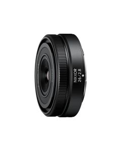 Nikon NIKKOR Z 26mm f/2.8 Full Frame Lens for Blurred Backgrounds & Versatile Low Light Performance