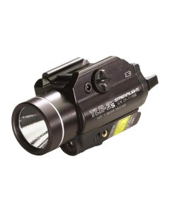 Streamlight TLR-2® Tactical Gun Light with Integrated Red Aiming Laser, 300 High Lumens, Black