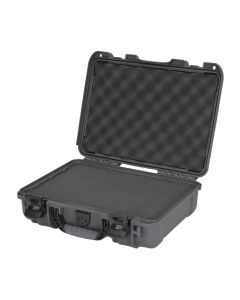 Nanuk 910 Hard Case with Foam, Rugged Protective Shell & PowerClaw Latches, Graphite, 910S-010GP-0A0