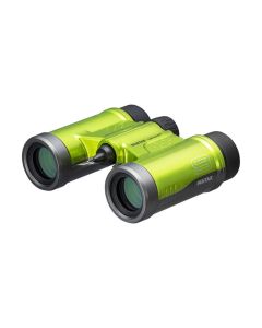 Pentax 9x21 UD Binoculars, Compact Design, Twist-Up Eyecups, with Case & Neck Strap, Green, 61813