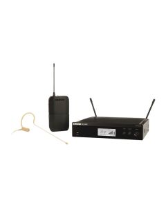 Shure BLX14R/MX53 Rackmount Wireless Earset Microphone System with MX153 Mic