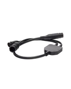 Raymarine Adapter Cable, 25-Pin to 9-Pin & 8-Pin Y-Cable for DownVision & CP370 to Axiom RV, A80494