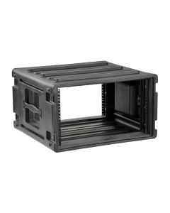 SKB 6U RSeries Roto Rack Case with Threaded Rails, Gasket Seals, Interlocking Bar Design, 1SKB-R6U