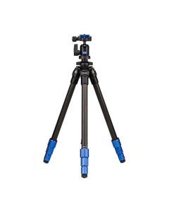 Benro 57.6 Inch Slim Carbon Fiber Tripod Kit with Standard Ballhead, Arca-Swiss Plate & Twist Locks