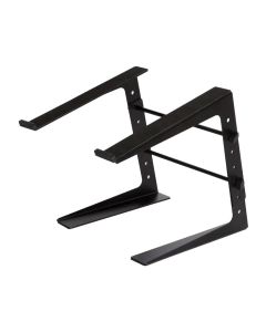 OnStage Laptop Stand, Padded Platform, Adjustable Height, 8 lb Capacity, Black, LPT5000