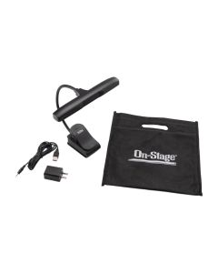 On-Stage Clip-On LED Orchestra Light with Carrying Bag, 100 Lumens, 5500K White LED Color, LED510