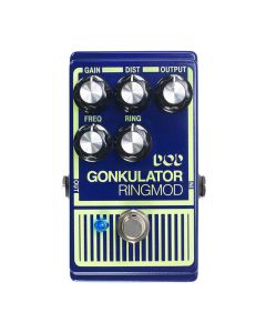DigiTech DOD Gonkulator Ring Modulator Pedal, Redesigned Chassis, True Bypass, Aluminum Construction, Blue