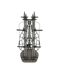 Novix Helo Hunt Ready™ System, Aluminum Construction, Frost Coating & Pivoting V-Bracket, Classic