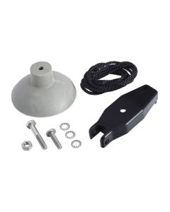 Lowrance Suction Cup Kit for Portable Skimmer Transducers, Ideal for Mounting on Small Boats