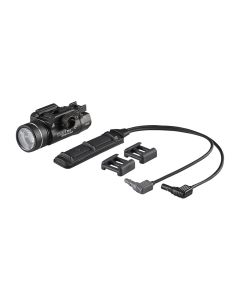 Streamlight TLR-1 HL 1000-Lumen Weapon Light with Dual Remote Kit, Aluminum Body, Black, 69889