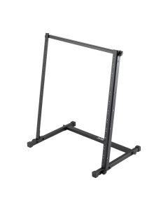 On-Stage 12-Space Tabletop Rack Stand, Heavy-Duty Steel Construction, 75 lb Capacity, Black, RS7030