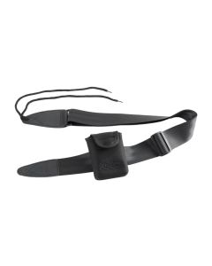 On-Stage Wireless Transmitter Pouch with Guitar Strap, Holds Transmitters 1 x 3 x 3.5-Inch, MA1335