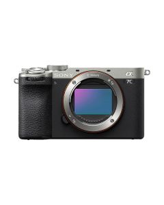 Sony Alpha 7C II Full-frame Interchangeable Lens Hybrid Camera, Body Only, 33MP, CMOS Sensor, Silver