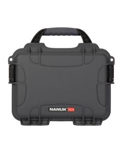 Nanuk 904 Hard Case without Foam, Waterproof Protective Shell, Graphite, 904S-000GP-0A0
