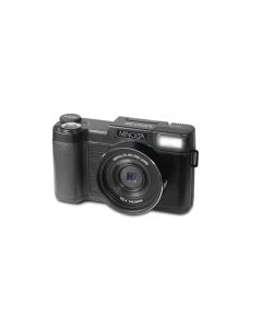 Minolta 30MP 2.7K Digital Camera, 4X Digital Zoom, 3.0 Inch 180 Degree Rotating LCD Screen, MND30