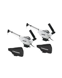 Cannon Optimum™ 10 Tournament Series BT Electric Downrigger 2-Pack with Black Covers, Depth Cycling