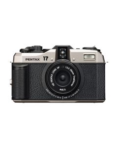 Pentax 17 35mm Half-Frame Film Camera, HD 25mm f/3.5 Lens, Autoexposure & Built-In Flash, 18928-RIM