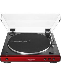 Audio-Technica AT-LP60X-RD Automatic Stereo Turntable