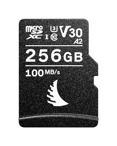 Angelbird 256GB AV PRO microSDXC V30 UHS-I Memory Card with microSD to SD Adapter