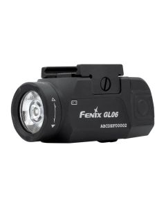 Fenix GL06 Compact Weapon Light, 600 Lumens with Strobe, Dual Tail Switch & Quick-Release Mounting