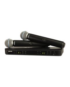 Shure BLX288/B58 Dual Wireless Handheld Microphone System with 2 Beta 58A Capsules