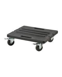 SKB Cases Roto Rack/Shallow Rack Caster Platform, 4 Inch Locking Wheels, Secure Straps, 1SKB-RCB