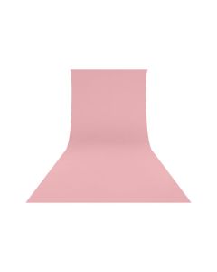 Westcott 9 ft. x 20 ft. Wrinkle-Resistant Backdrop for High-Key Images, Matte & Washable, Blush Pink, 164S
