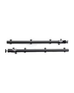 On-Stage u-mount Lighting Arms, Braceless Design, 15 lb Capacity Per Arm, Black, LSA7700P