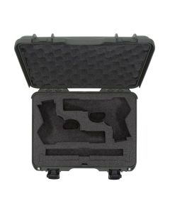 Nanuk 910 Hard Case with Custom Foam for Classic Firearm, Protective Shell, Olive, 910S-080OL-0K0-18008