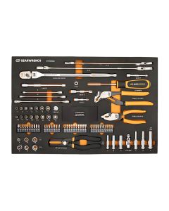 Gearwrench 82-Piece 120XP Automotive Tool Set in Foam Storage Tray, Meet or Exceed All ASME Specs