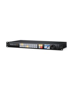 Blackmagic Design Videohub 10x10 12G Zero-Latency Video Router, DCI 4K60 Support, Front Panel LCD