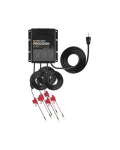 Minn Kota Precision On-Board Charger, 3 Bank x 15 Amp, Lithium Compatible and Waterproof, 1833454