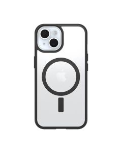 OtterBox React Macsafe Case for Iphone 15/16E, Black Crystal PRO
