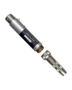 Shure A95UF Line Matching Transformer (Female XLR to ¼-Inch Male Plug/Female Jack), 24 dB of Voltage Gain