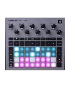 Novation Circuit Rhythm Standalone Groove Sampler, 8 Sample Tracks, FX, Battery, SD, MIDI & USB