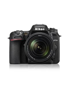 Nikon D7500 DSLR Camera with 18-140mm VR Lens Kit, F Mount, 20.9 MP, 4K UHD, 8 fps, Touchscreen LCD