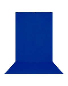 Westcott 5 ft. x 12 ft. Wrinkle-Resistant Backdrop, for Professional Results, Royal Blue/Chroma-Key Blue