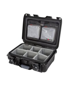 Nanuk R 915 Eco-Friendly Hard Case with Lid Organizer and Divider Insert, Black, 915SR060BK-0A0