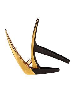 G7th Nashville Steel String Capo, One-Handed Spring Action, Reduces Fret Wear,18kt Gold Plate