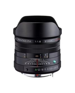 Pentax HD FA 31mm f/1.8 Limited Full-Frame Lens, K-Mount and Multi-Layer Coating, Black, 20210