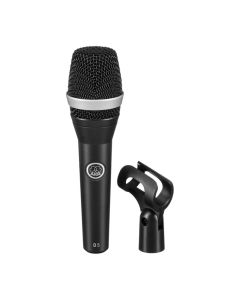 AKG D5 Handheld Supercardioid Dynamic Vocal Microphone, Supercardioid Polar Pattern, Black