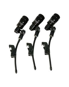 Audix AX D2TRIO 3-Piece Drum Microphone Package, For Toms, VLM Capsule Technology