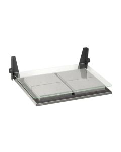 Kaiser Book Holder for Copying Larger Books, Adjustable Height Pressure Plate, for A3/A4 Formats