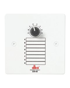 DBX ZC-9 8-Position Rotary Source Selector for ZonePro 1260 and 1261, Two Built-In RJ-45 Jacks