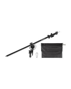 Westcott Mini-Boom Arm and Weight Bag, Supports Up to 11 lbs, Compact, Indoor/Outdoor Shoots, 9940
